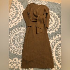 Japanese brand; Titivate cache coeur knit dress